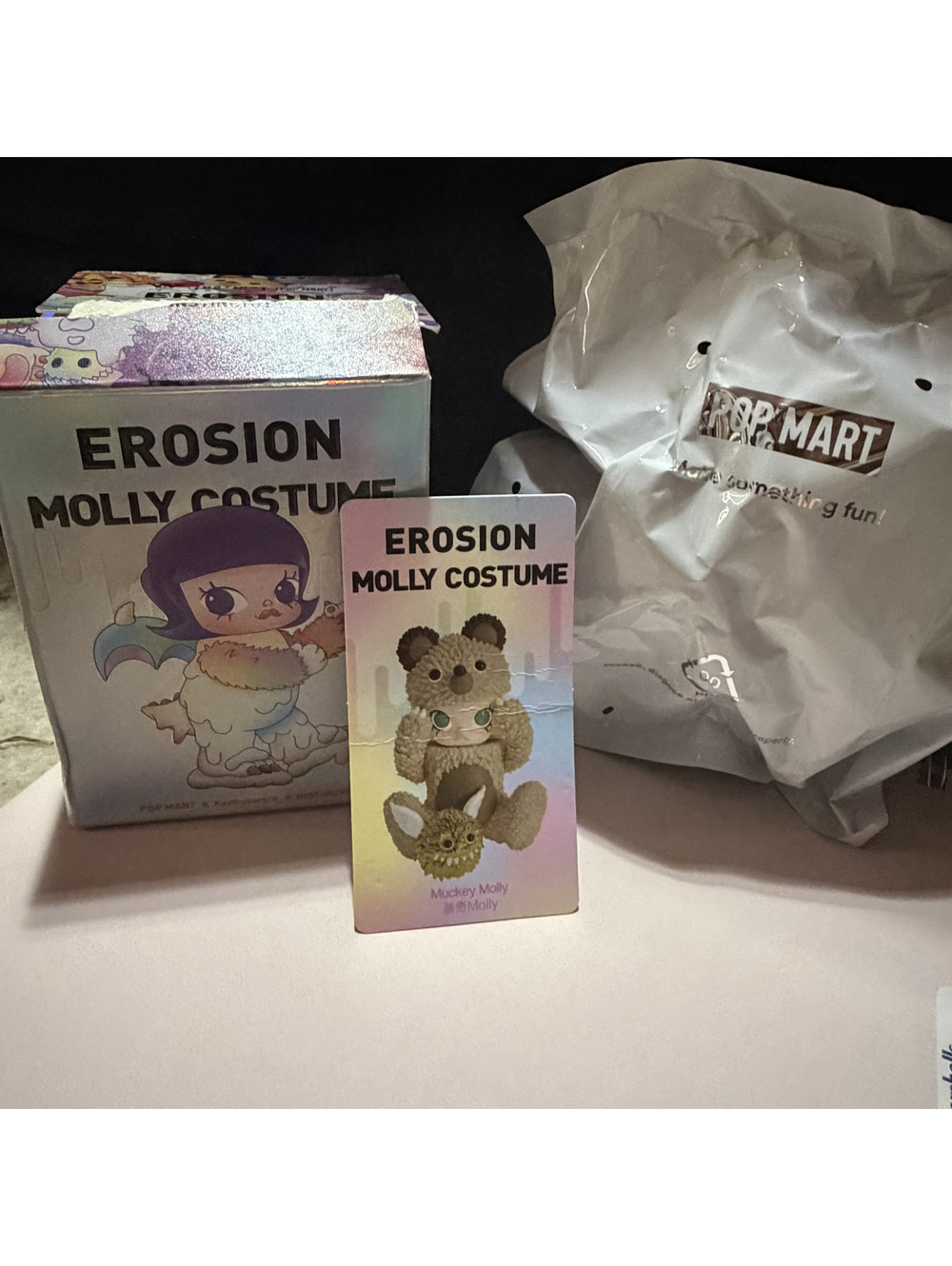 Authentic Erosion Molly x Instinctoy Muckey Molly Bear Figure by Kennyworks